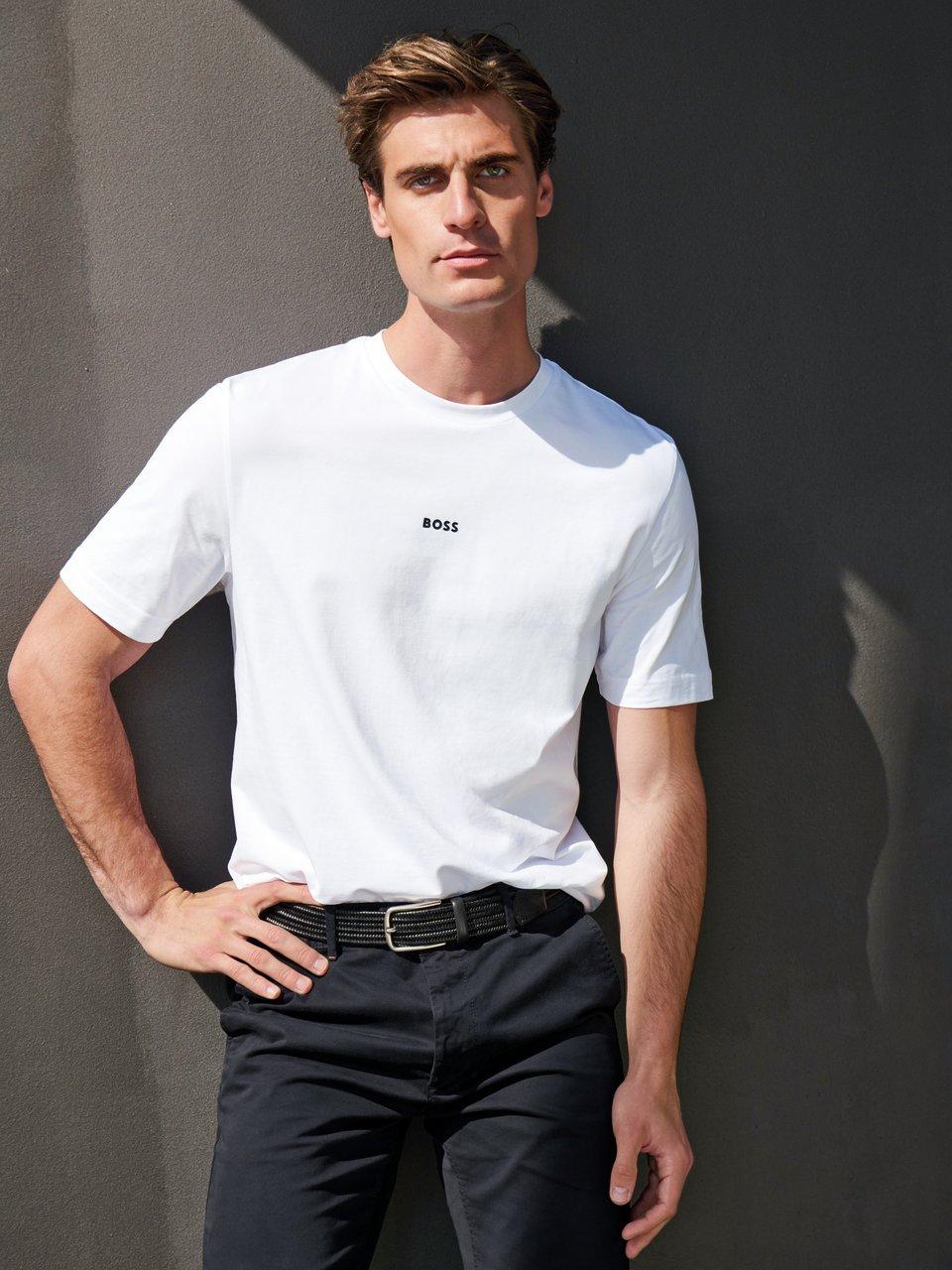 BOSS - Shirt met ronde hals 'TChup'