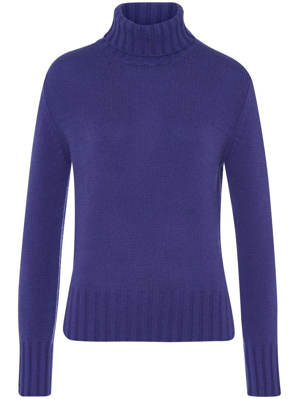 Pullover aus 100% Premium-Kaschmir Peter Hahn Cashmere lila günstig online kaufen