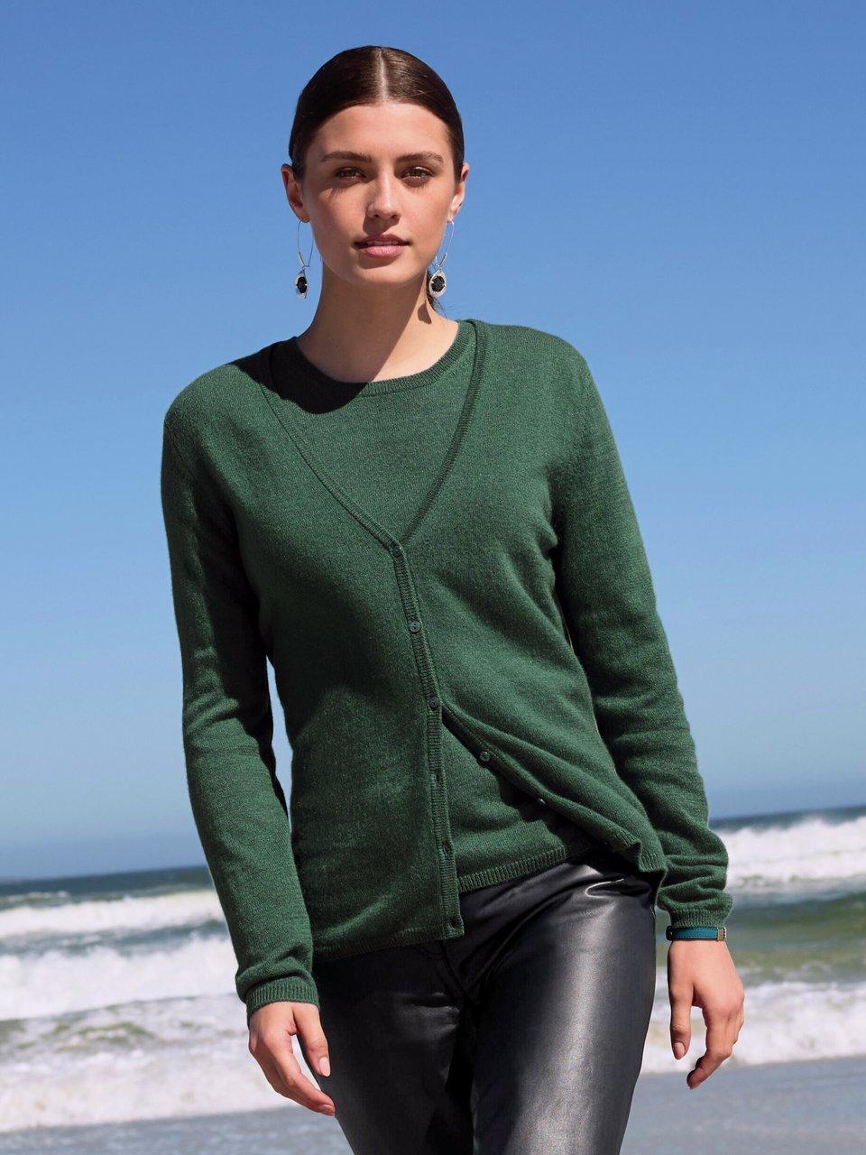 Peter Hahn Cashmere - Vest van 100% kasjmier model Cora
