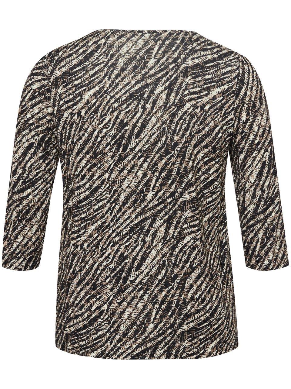 Thumbnail - Rundhals-Shirt 3/4-Arm Anna Aura braun