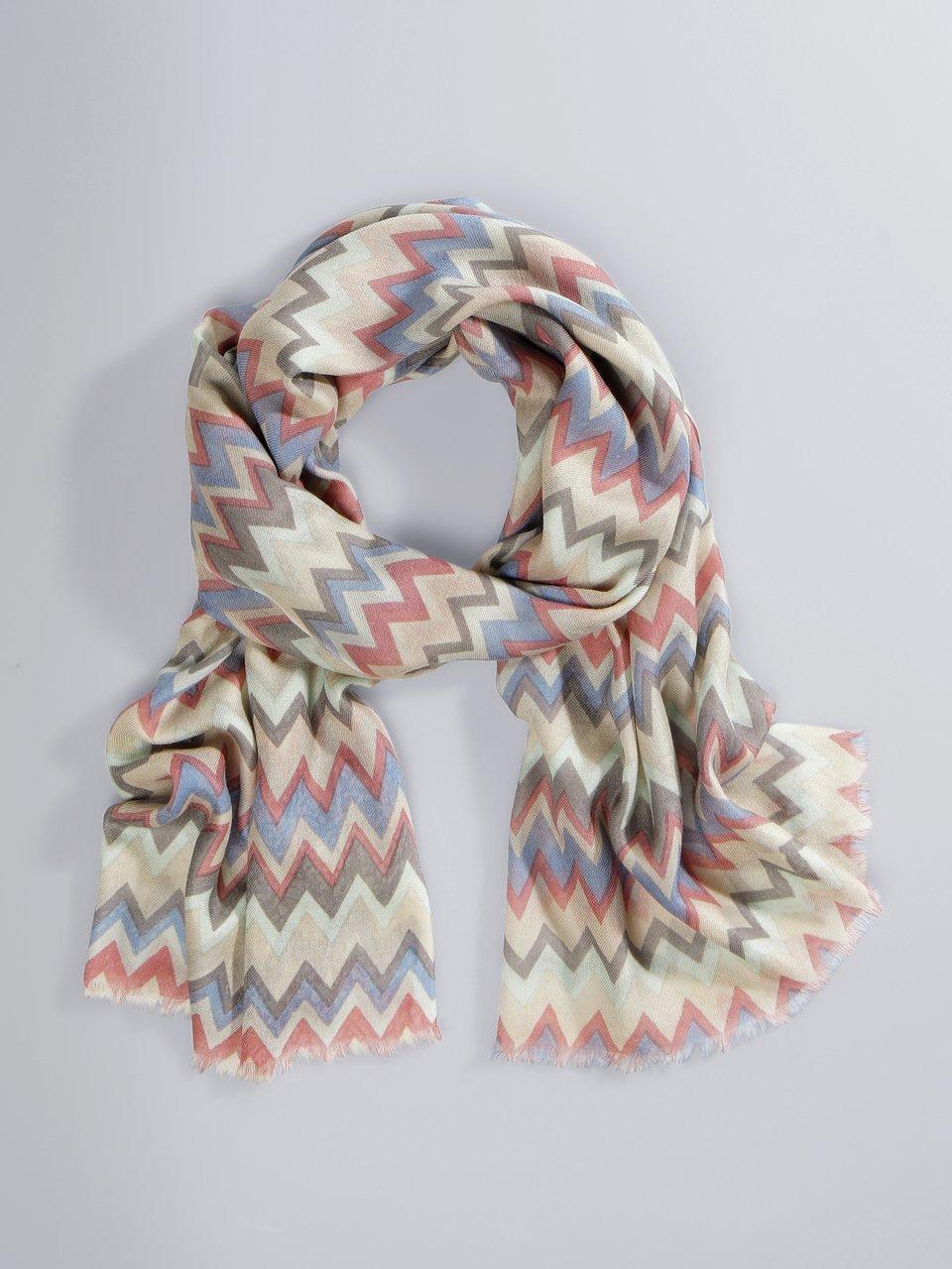 Sjaal Van Peter Hahn Cashmere multicolour