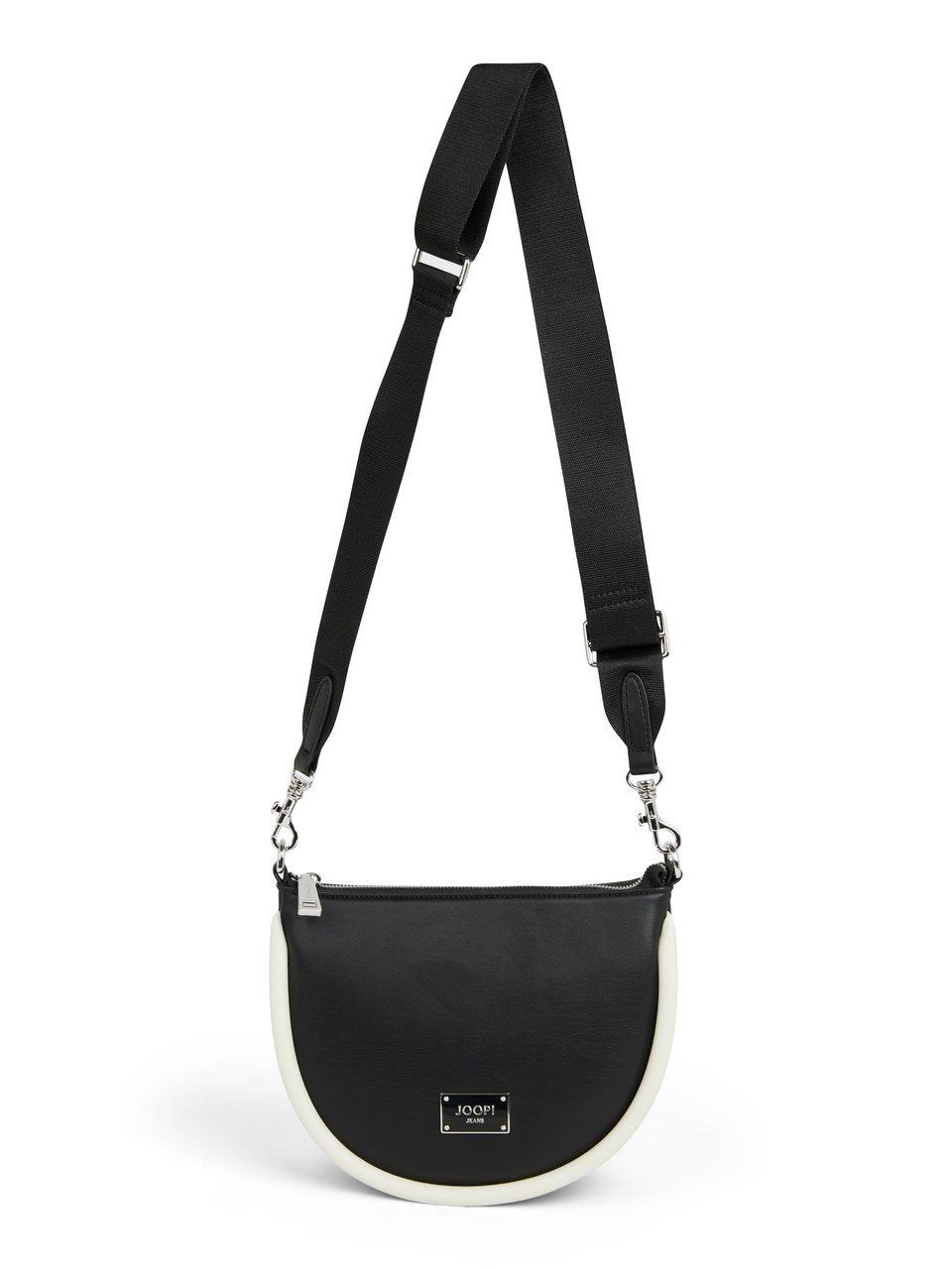 Schoudertas Curve Dawn shoulder bag Van Joop! zwart