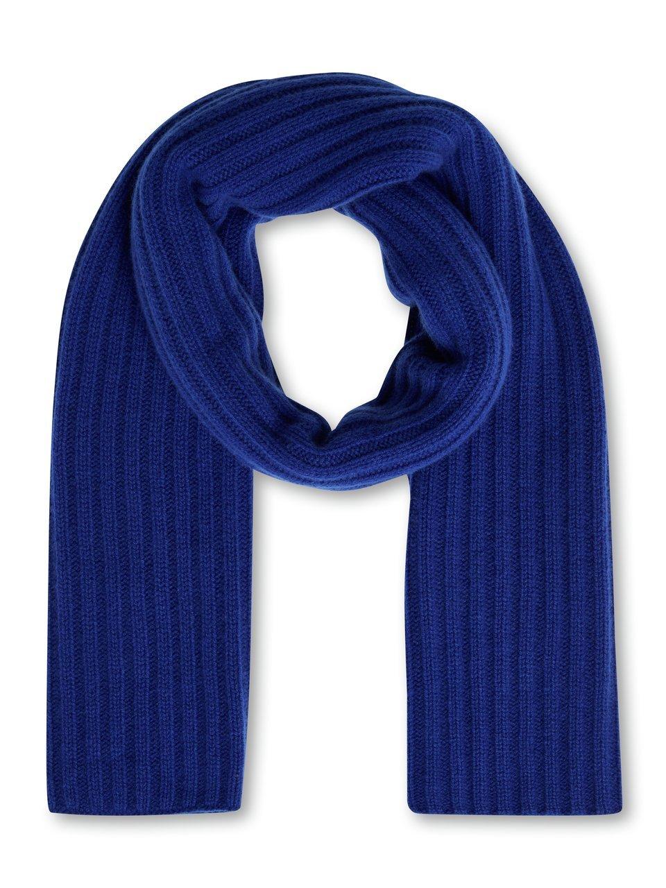 Sjaal Van Peter Hahn Cashmere blauw