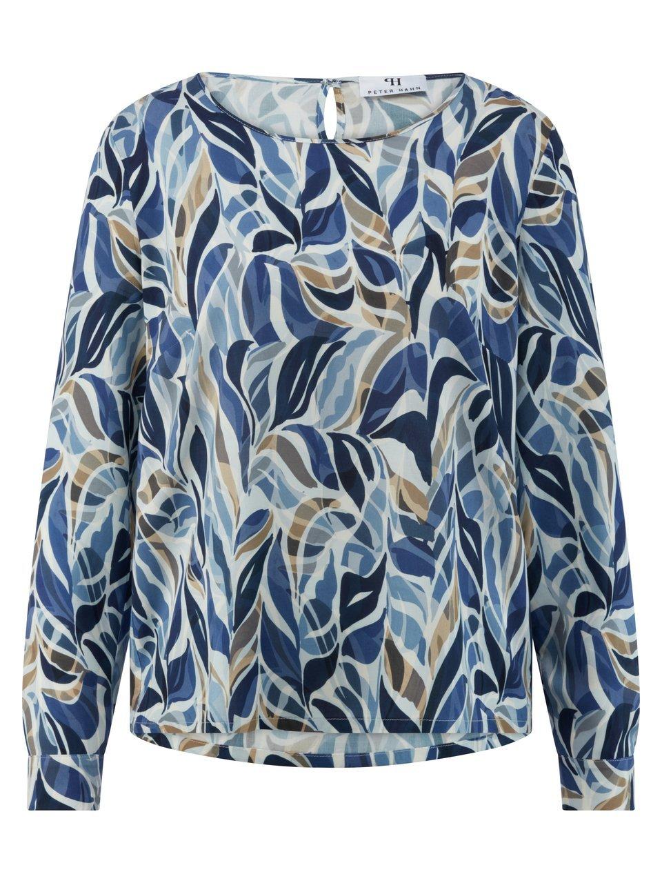 Langarm-Bluse Peter Hahn weiss günstig online kaufen