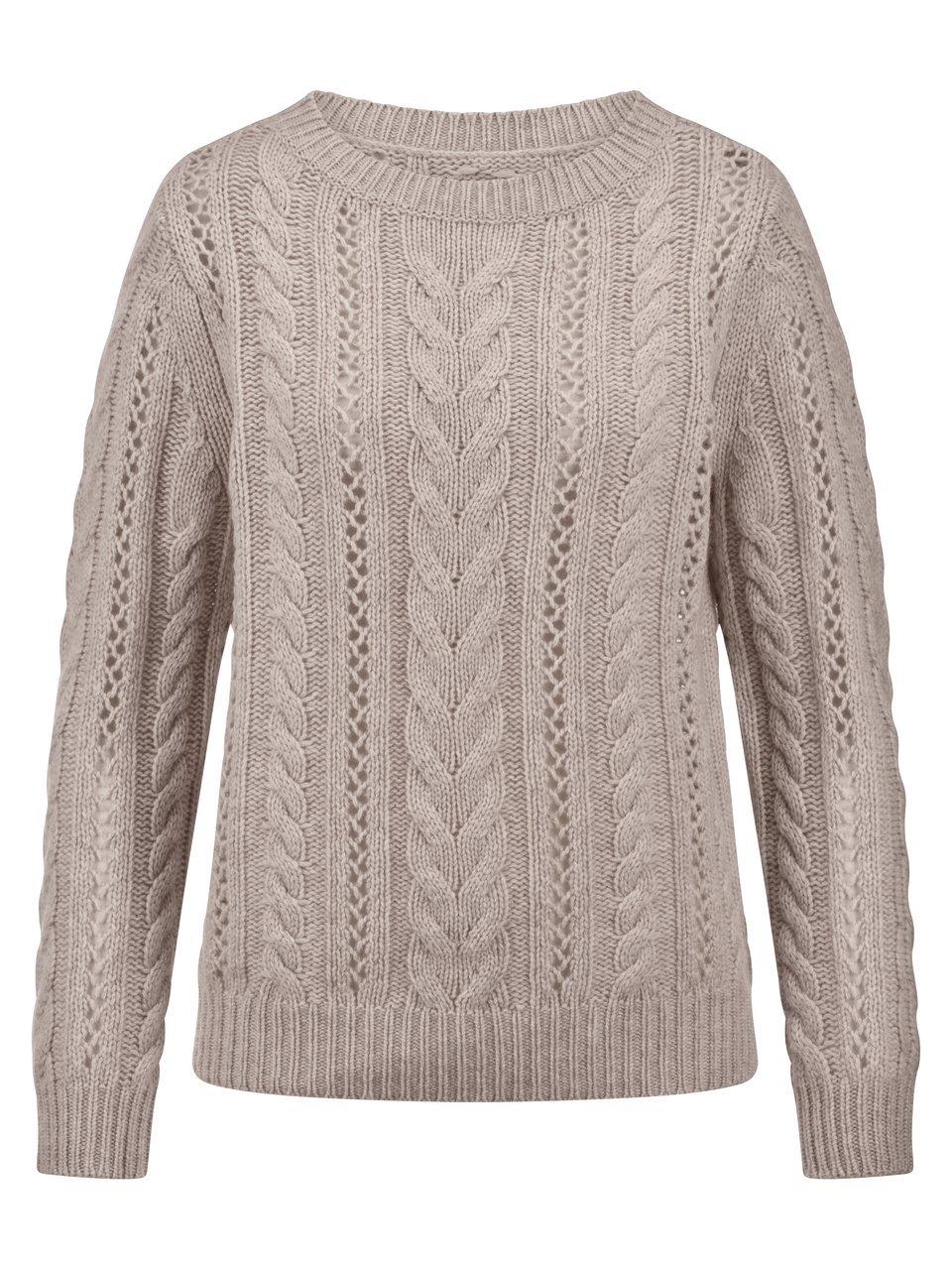 Pullover U-Boot-Ausschnitt Fadenmeister Berlin beige günstig online kaufen