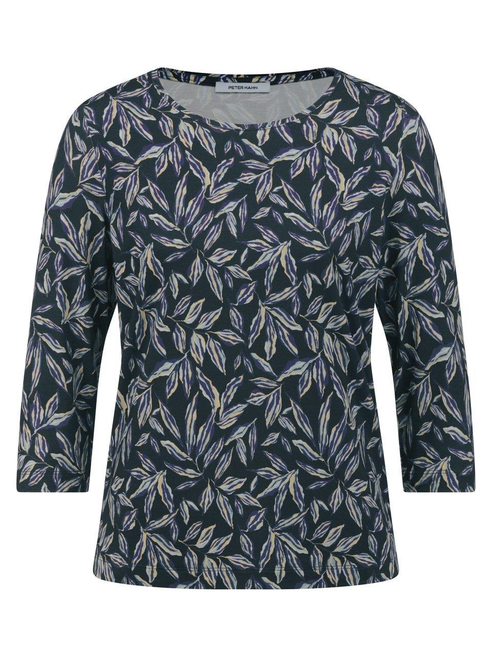 Rundhals-Shirt 3/4-Arm Peter Hahn blau günstig online kaufen