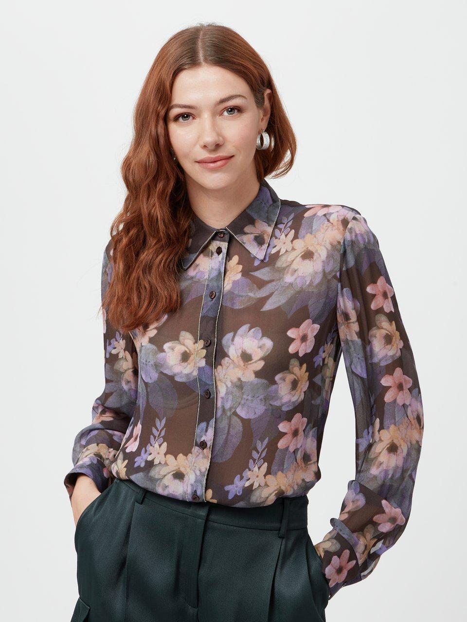 TALBOT RUNHOF X PETER HAHN - Chiffon-Bluse