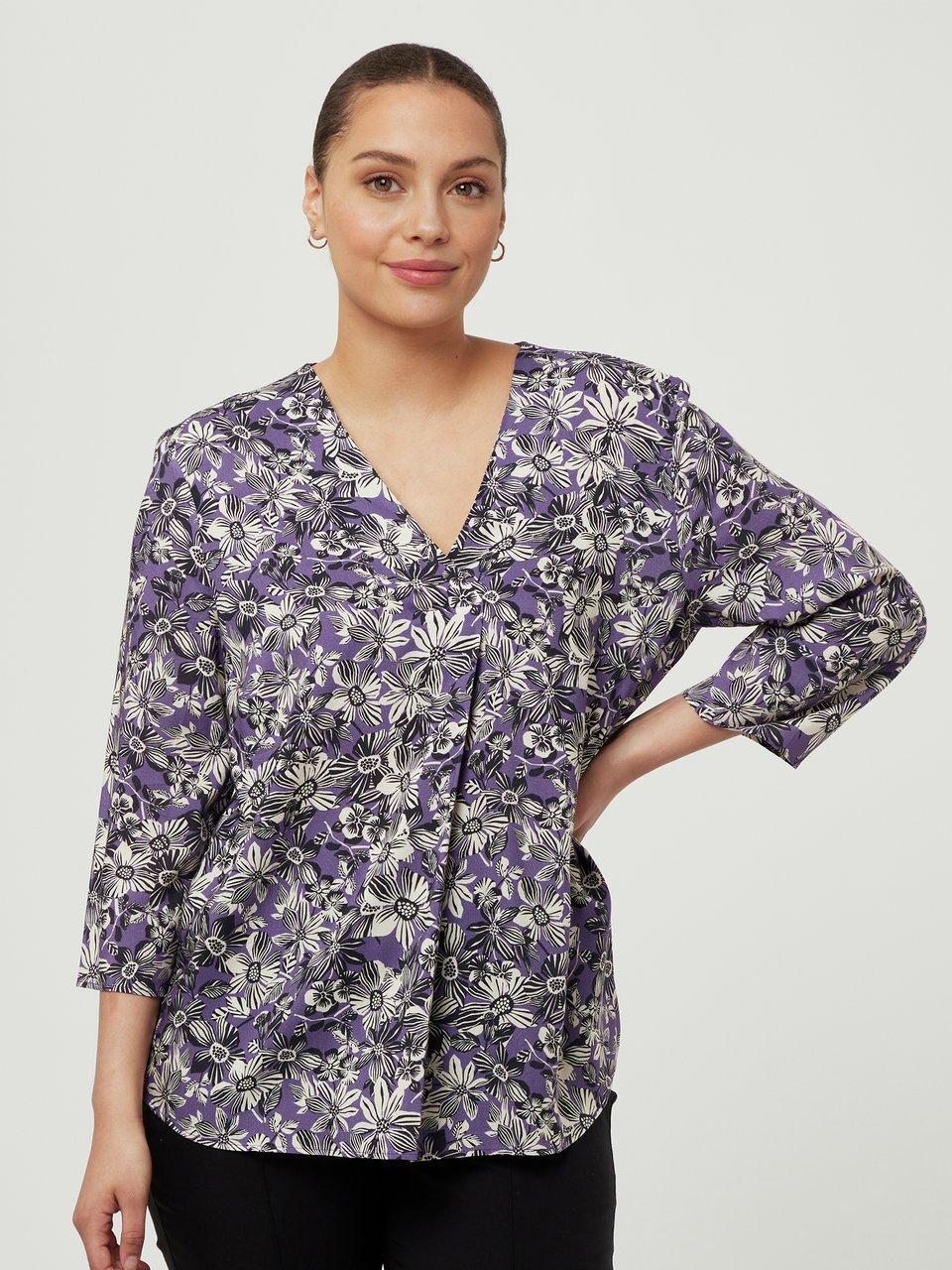 Emilia Lay - Bluse mit V-Ausschnitt