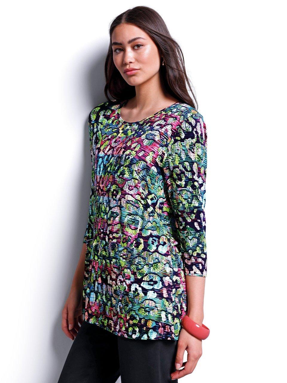 Shirt ronde hals en 3/4-mouwen Van Anna Aura multicolour