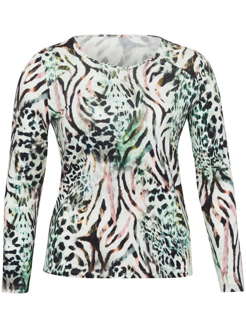 Rundhals-Shirt Anna Aura mehrfarbig günstig online kaufen
