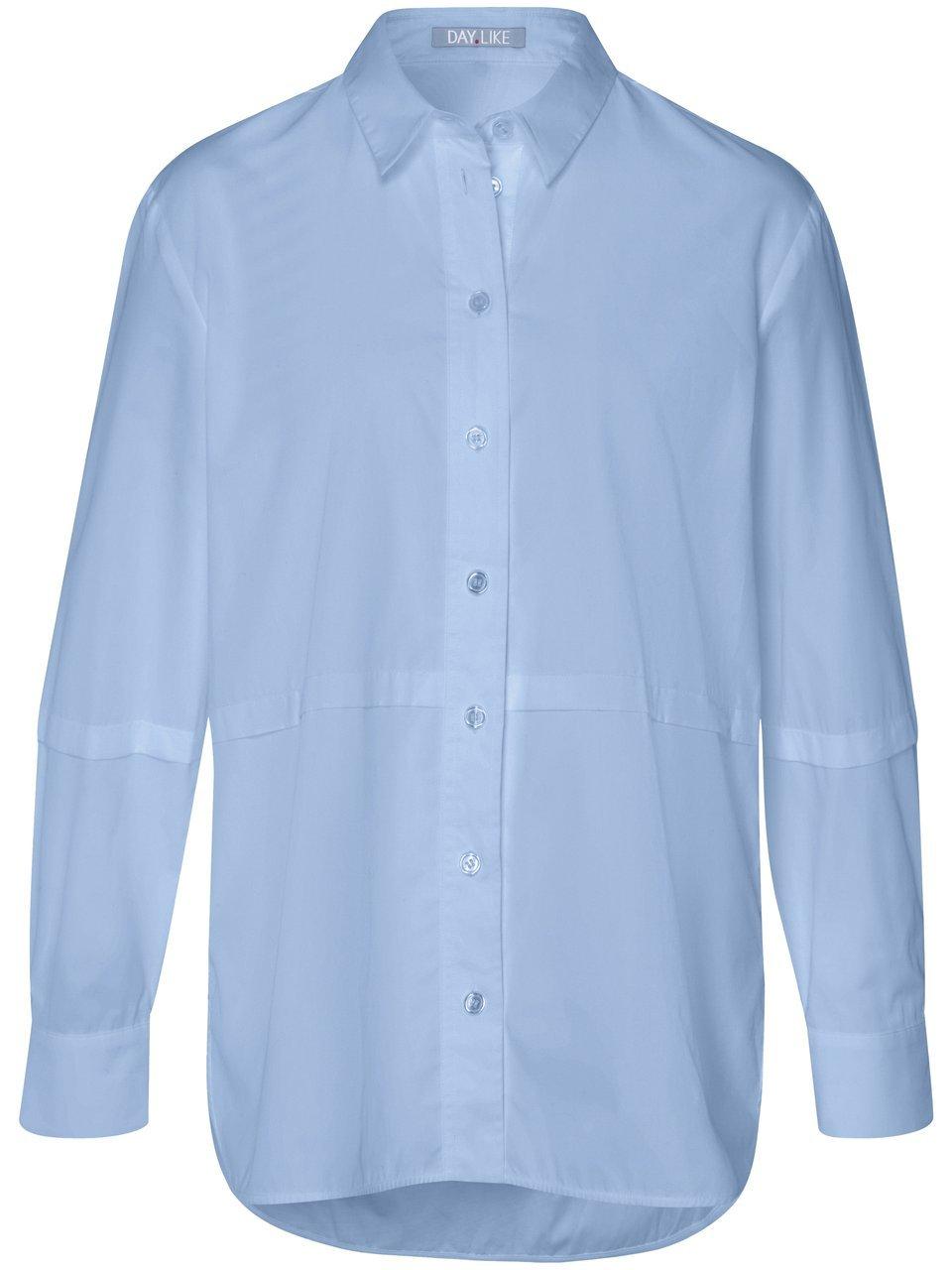 Lange blouse Van DAY.LIKE blauw