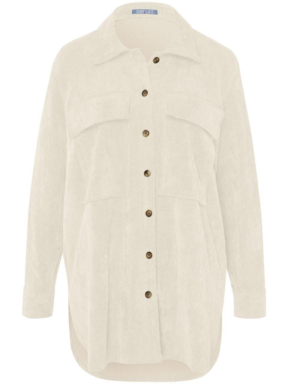 Lange blouse Van DAY.LIKE beige