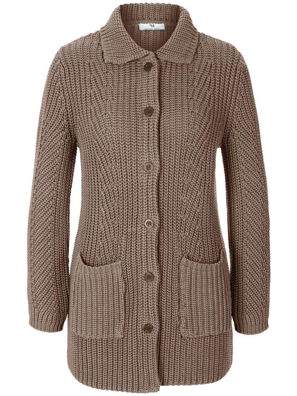 Long-Strickjacke Peter Hahn beige günstig online kaufen