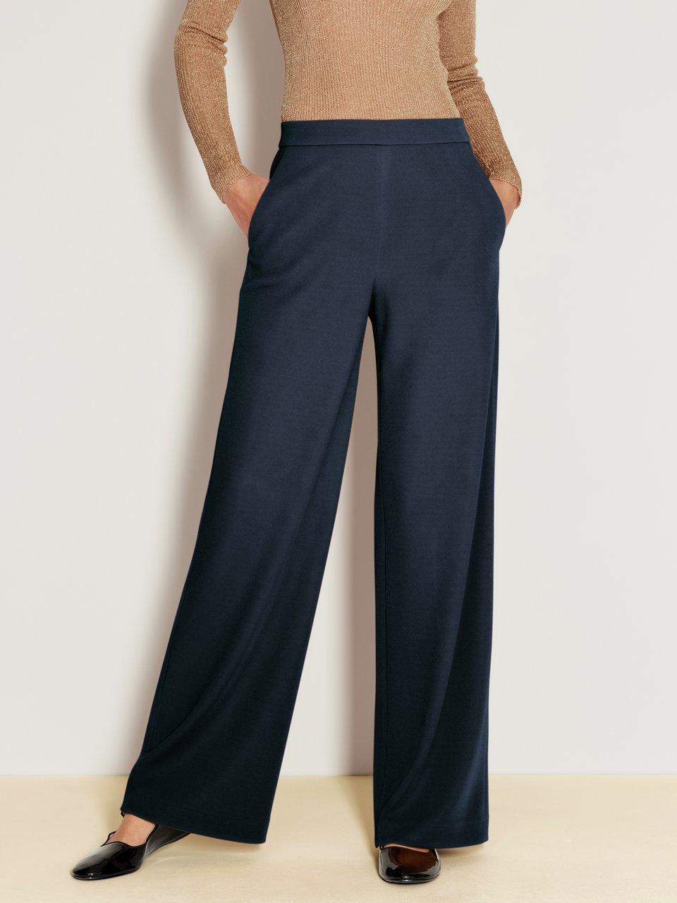 Broek model Palina Van Raffaello Rossi blauw