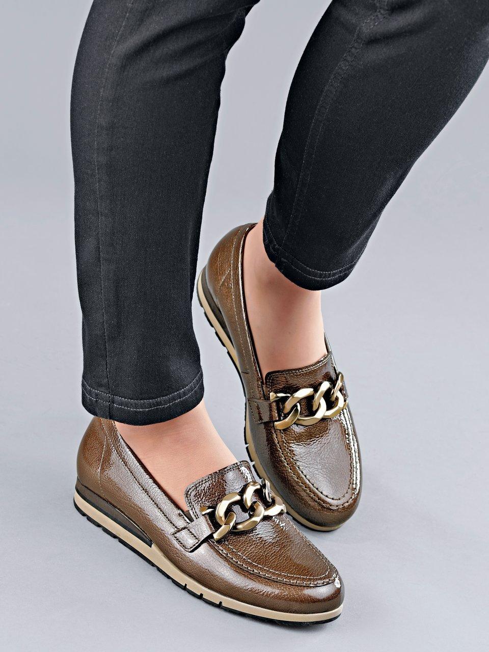 Mocassins SuitSupply En Cuir Grainé Marron - Taille UK 9.5 / EUR 43.5, Occasion
