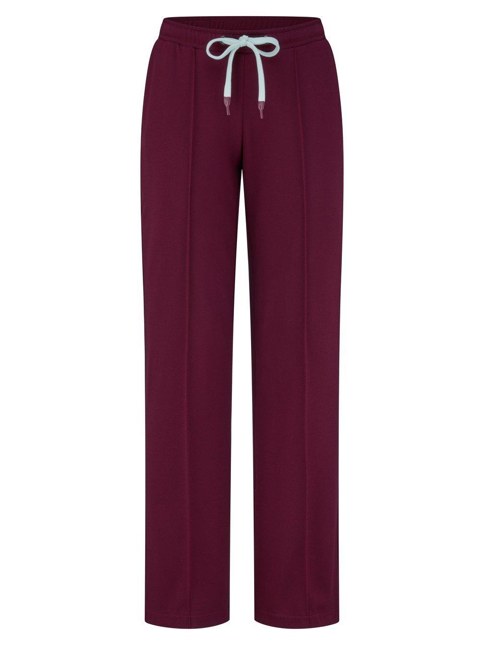 Straight Fit-Jersey-Hose Peter Hahn rot günstig online kaufen