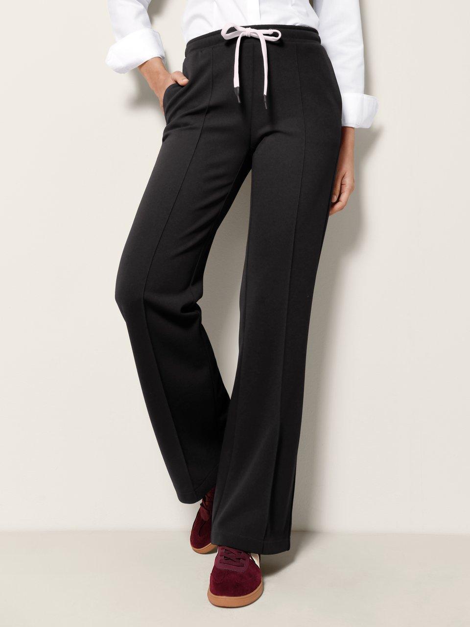 Thumbnail - Peter Hahn - Straight Fit-Jersey-Hose, schwarz, Gr. 20