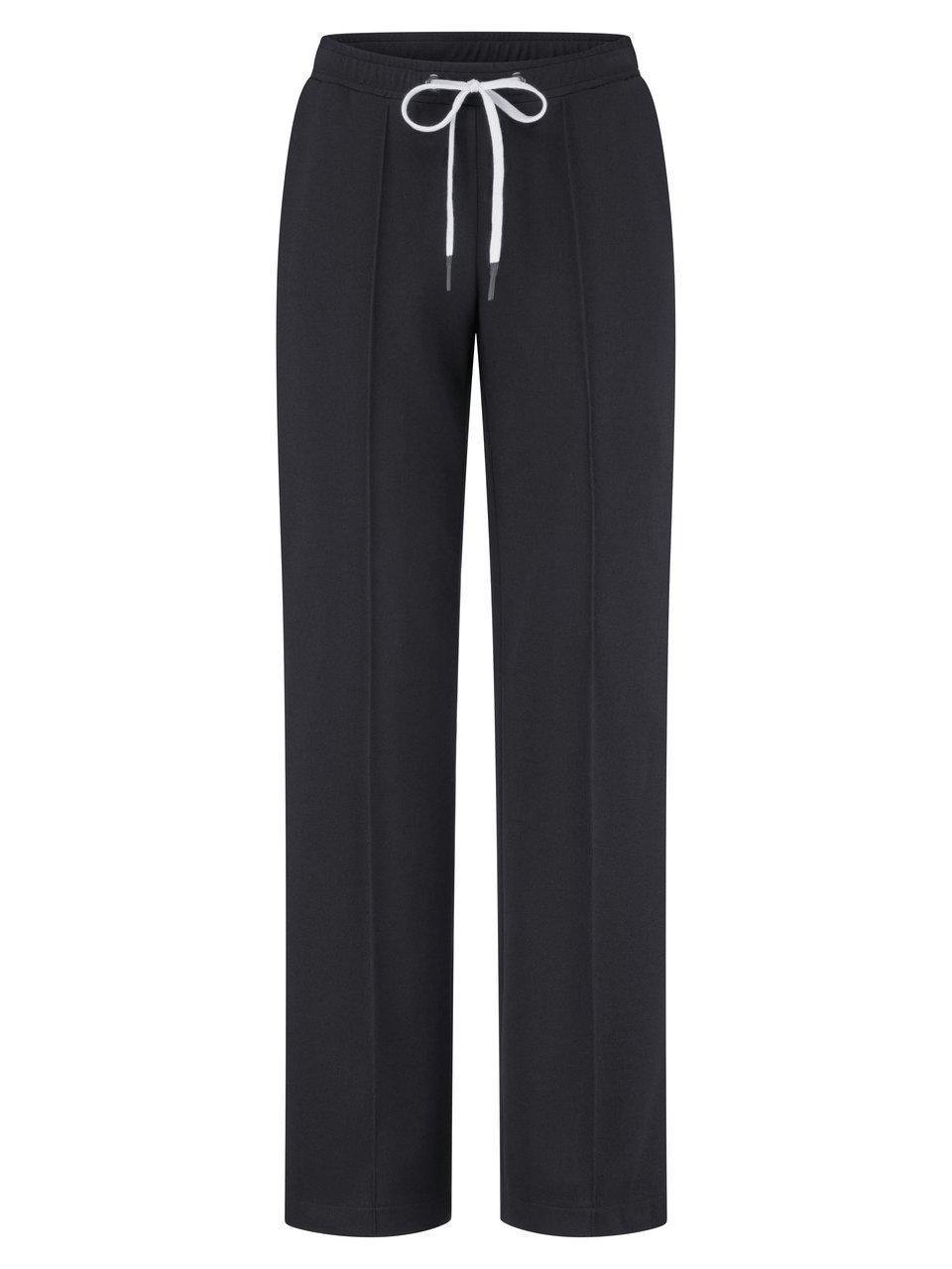 Straight Fit-Jersey-Hose Peter Hahn schwarz günstig online kaufen