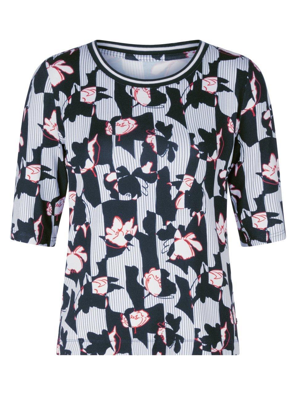 Rundhals-Shirt 3/4-Arm BASLER blau günstig online kaufen