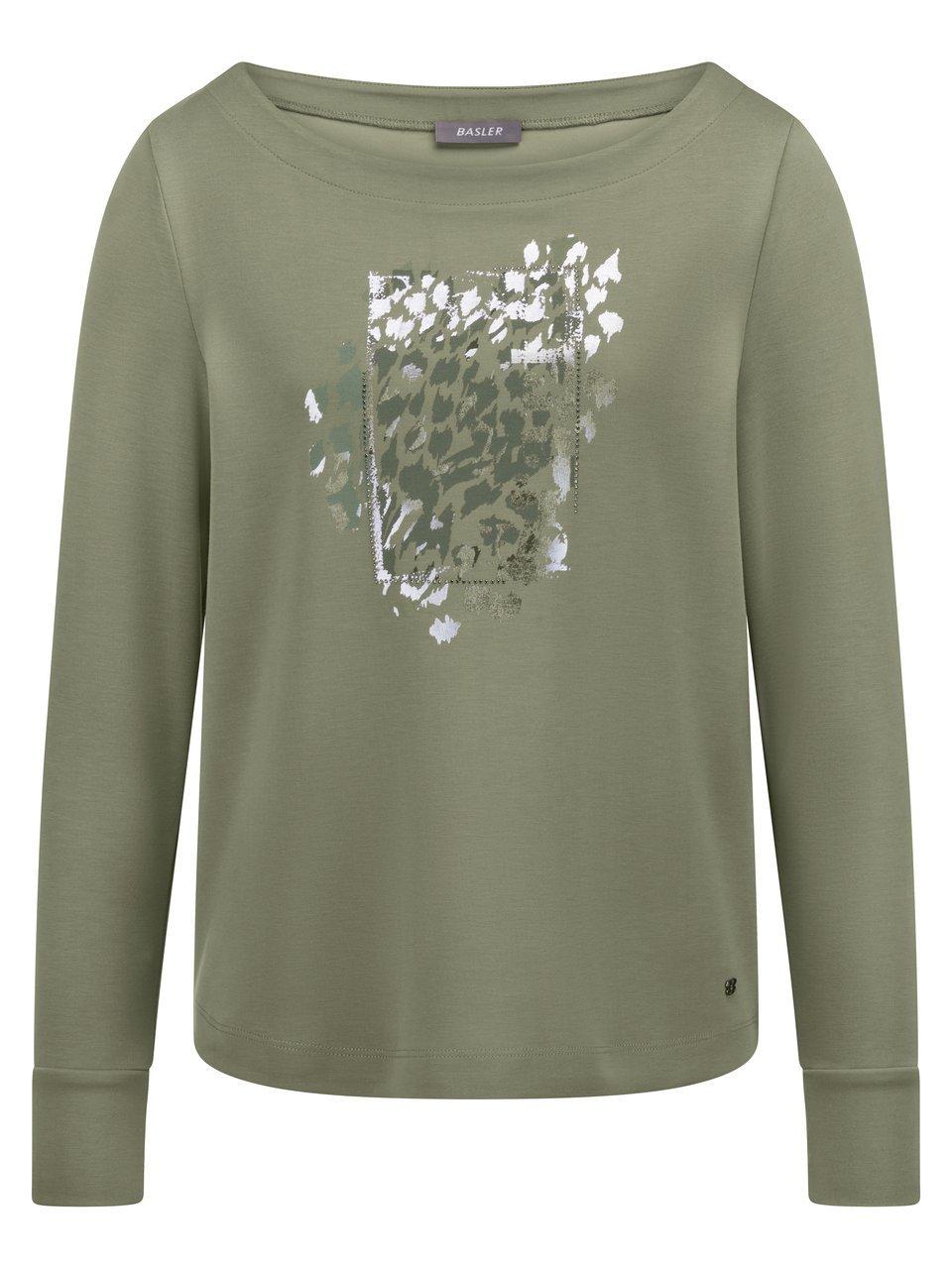 Sweatshirt U-Boot-Ausschnitt BASLER grün günstig online kaufen