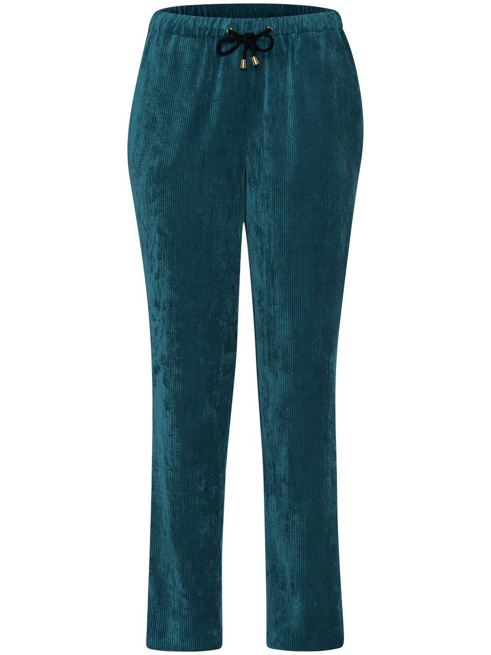 Broek in jogg-pant-stijl pasvorm Barbara Van Peter Hahn turquoise