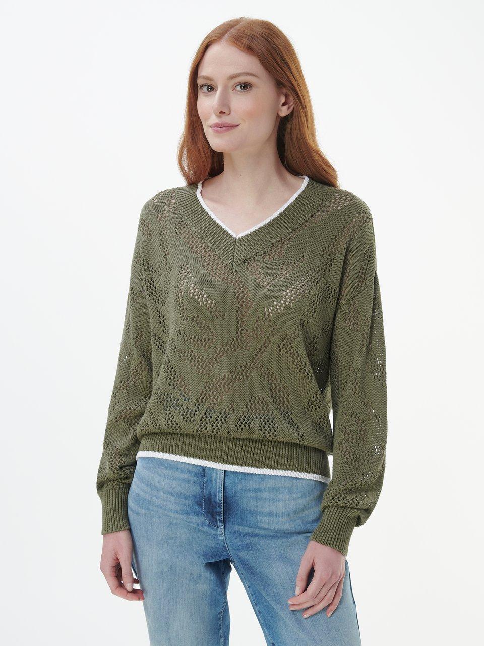 BASLER - Casual trui met V-hals