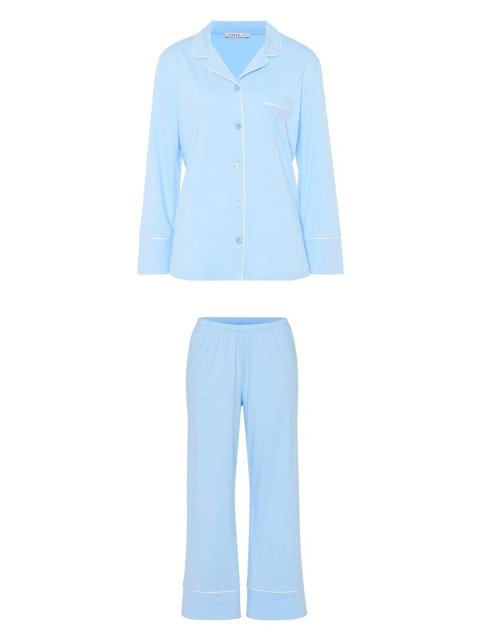 Pyjama Van Féraud blauw