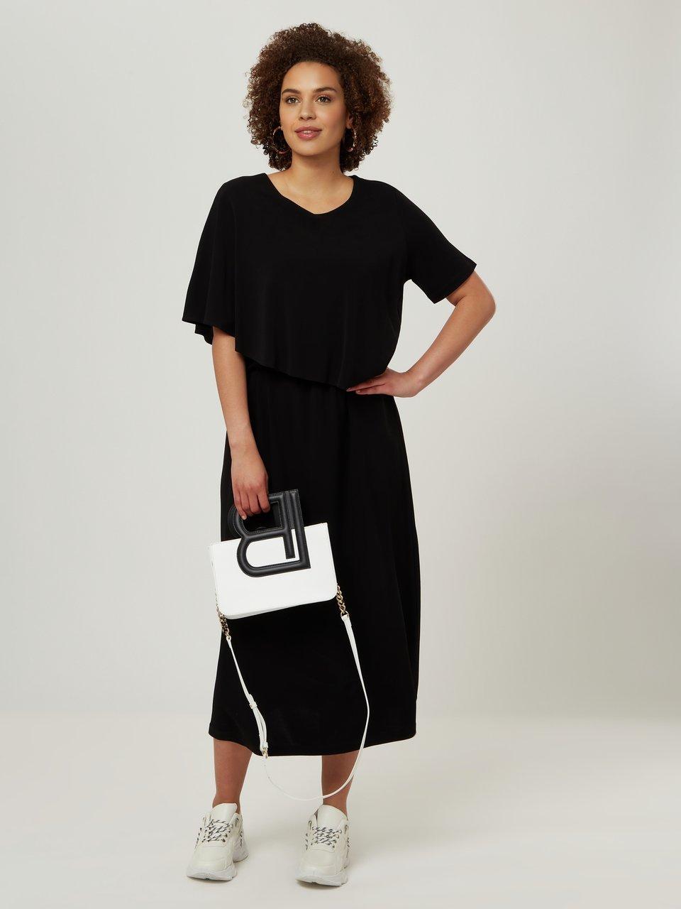 Emilia Lay - Heavy-jersey jurk met ronde hals