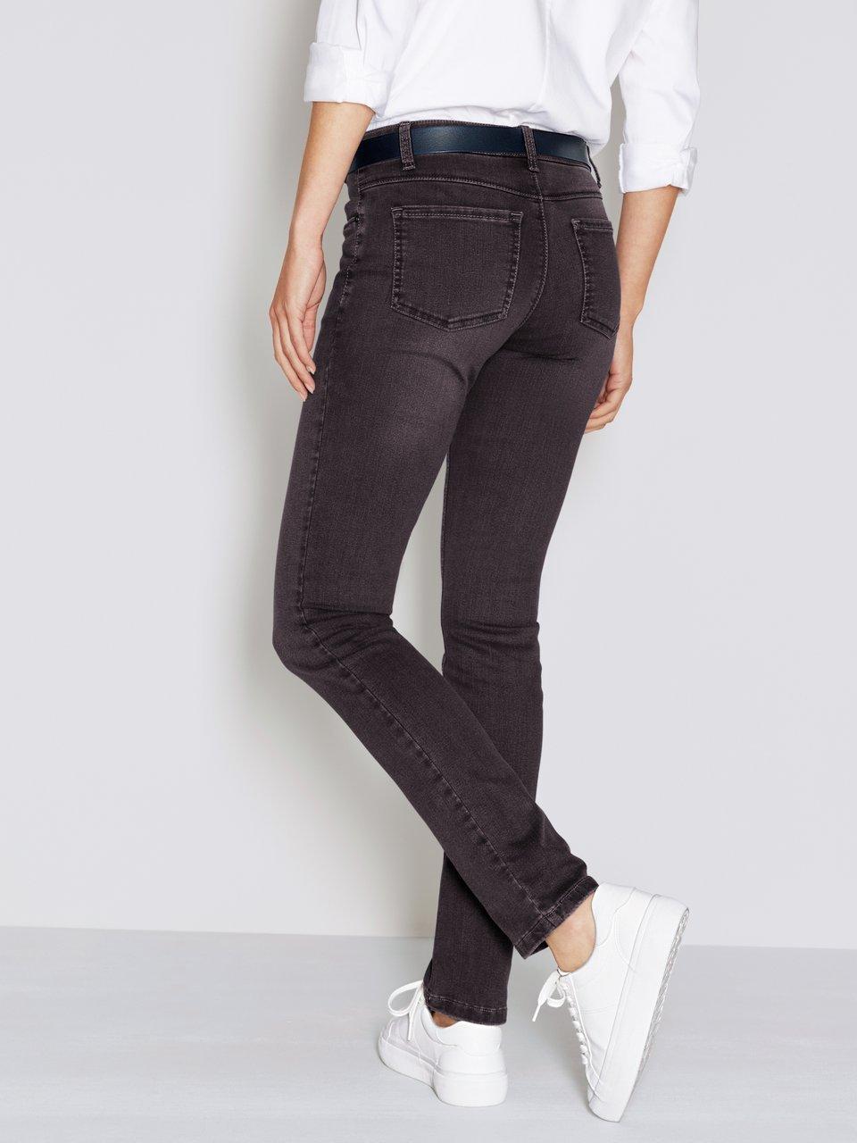 Wonderjeans in 5-pocketsmodel Van Wonderjeans bruin