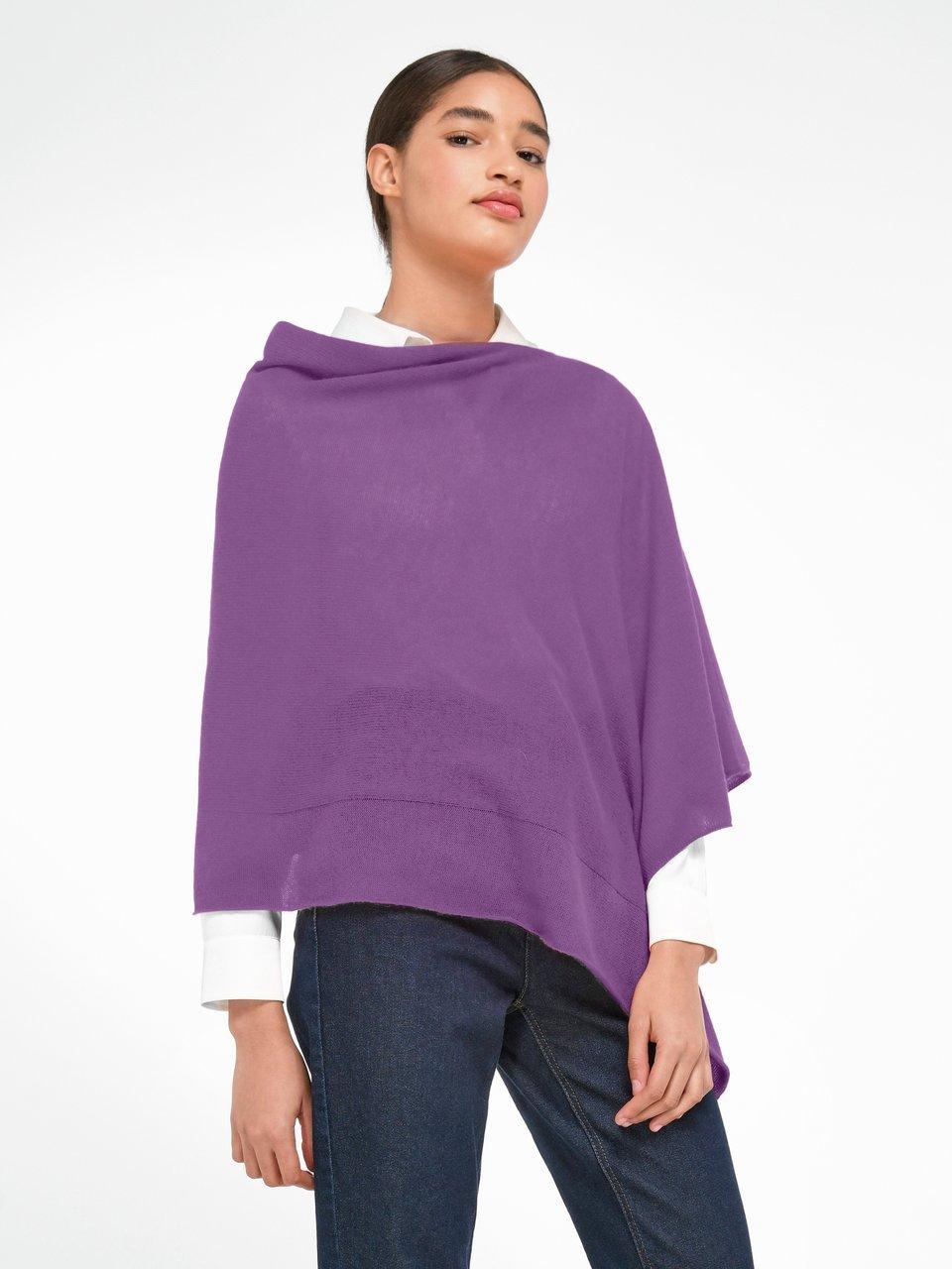 Peter Hahn Cashmere - Le poncho 100% cachemire