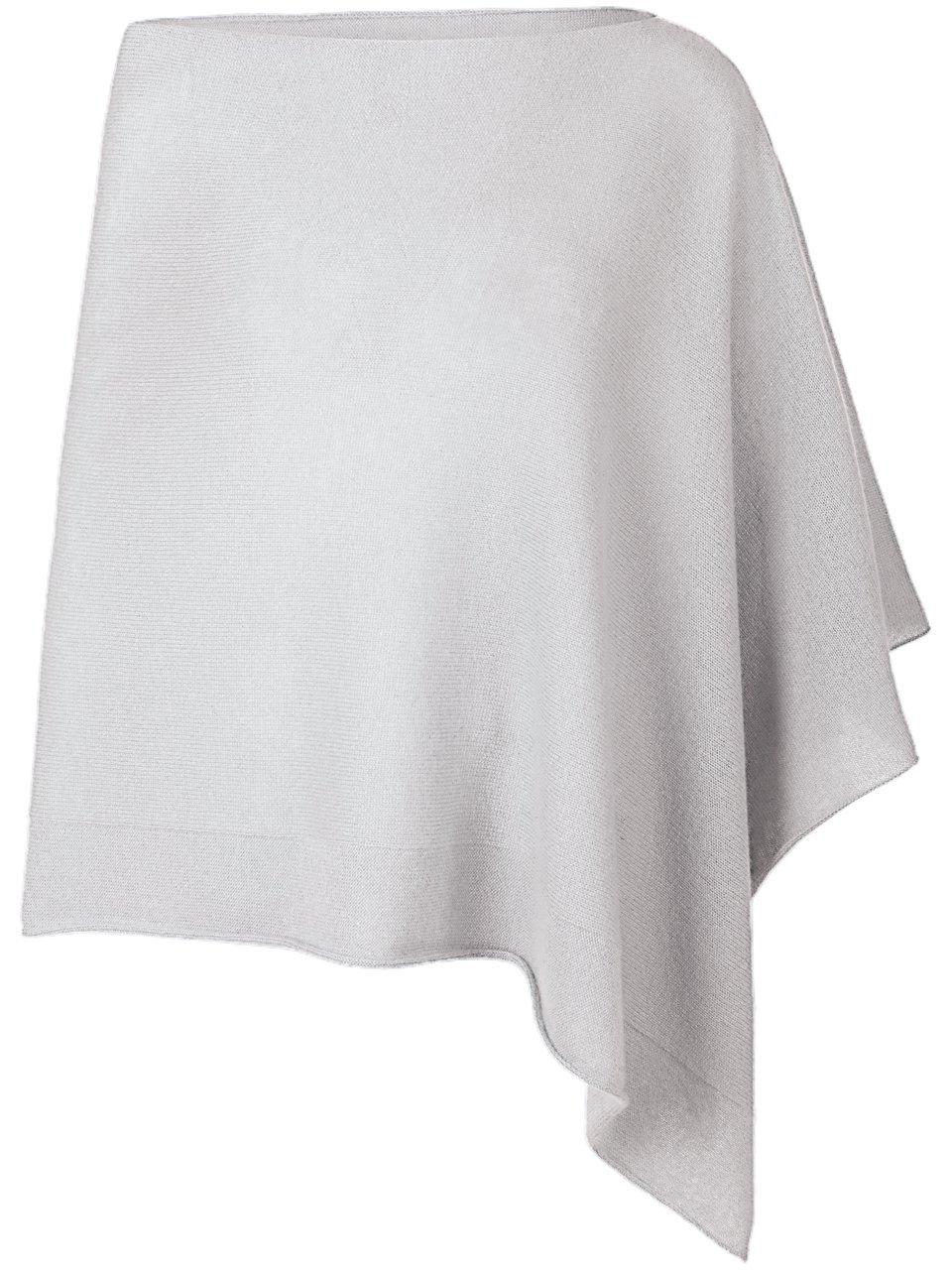 Poncho 100% kasjmier Van Peter Hahn Cashmere beige