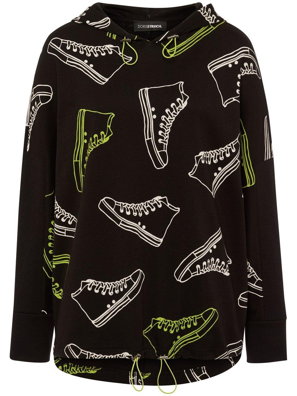 Sweatshirt capuchon Van Doris Streich zwart