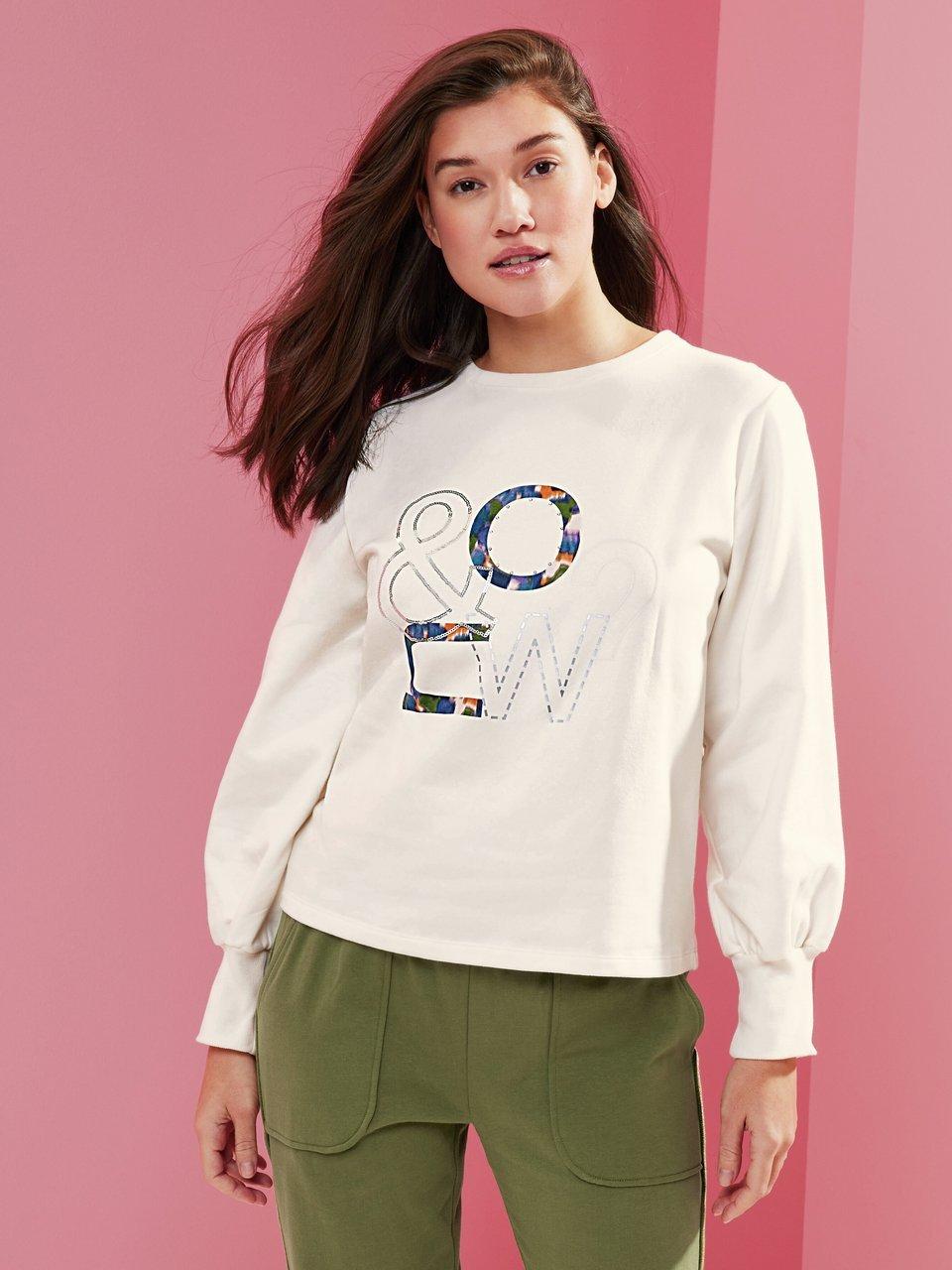 MYBC - Sweatshirt mit Rundhals-Ausschnitt