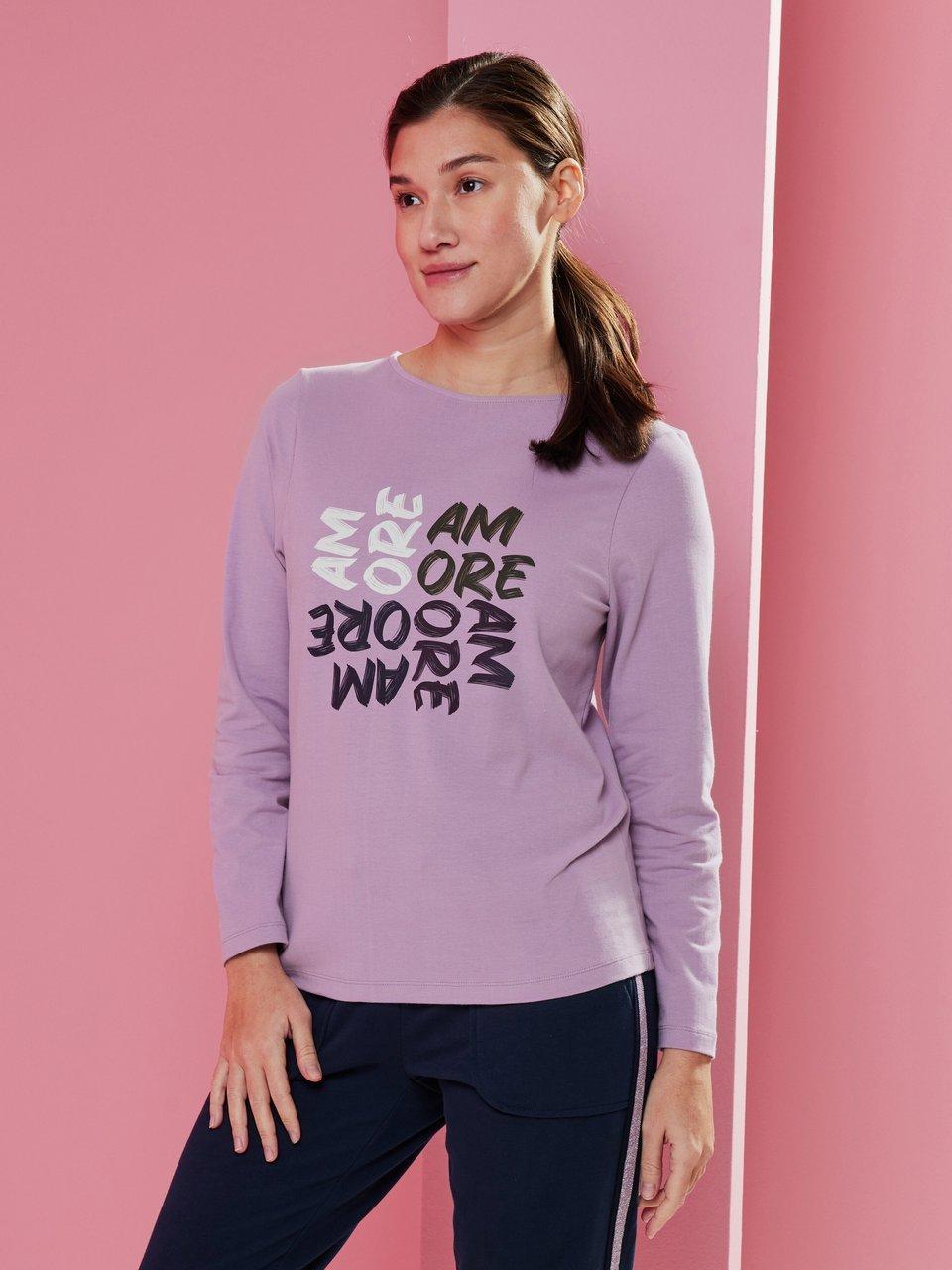 MYBC - Shirt mit U-Boot-Ausschnitt