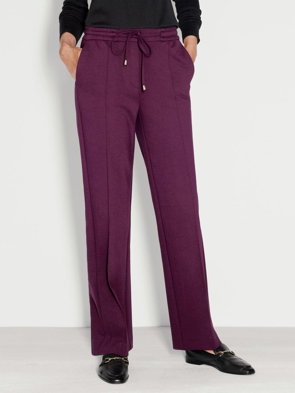Peter Hahn - Le pantalon en jersey coupe Cornelia