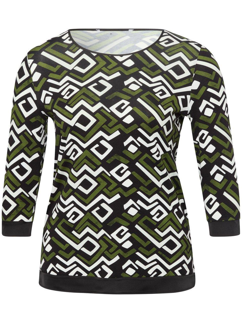 Rundhals-Shirt 3/4-Arm Anna Aura grün günstig online kaufen