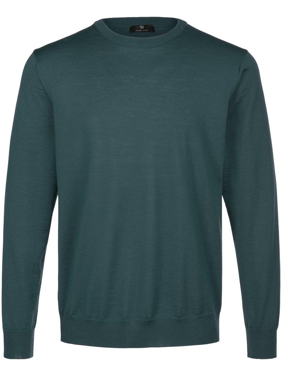 Rundhals-Pullover Peter Hahn türkis günstig online kaufen