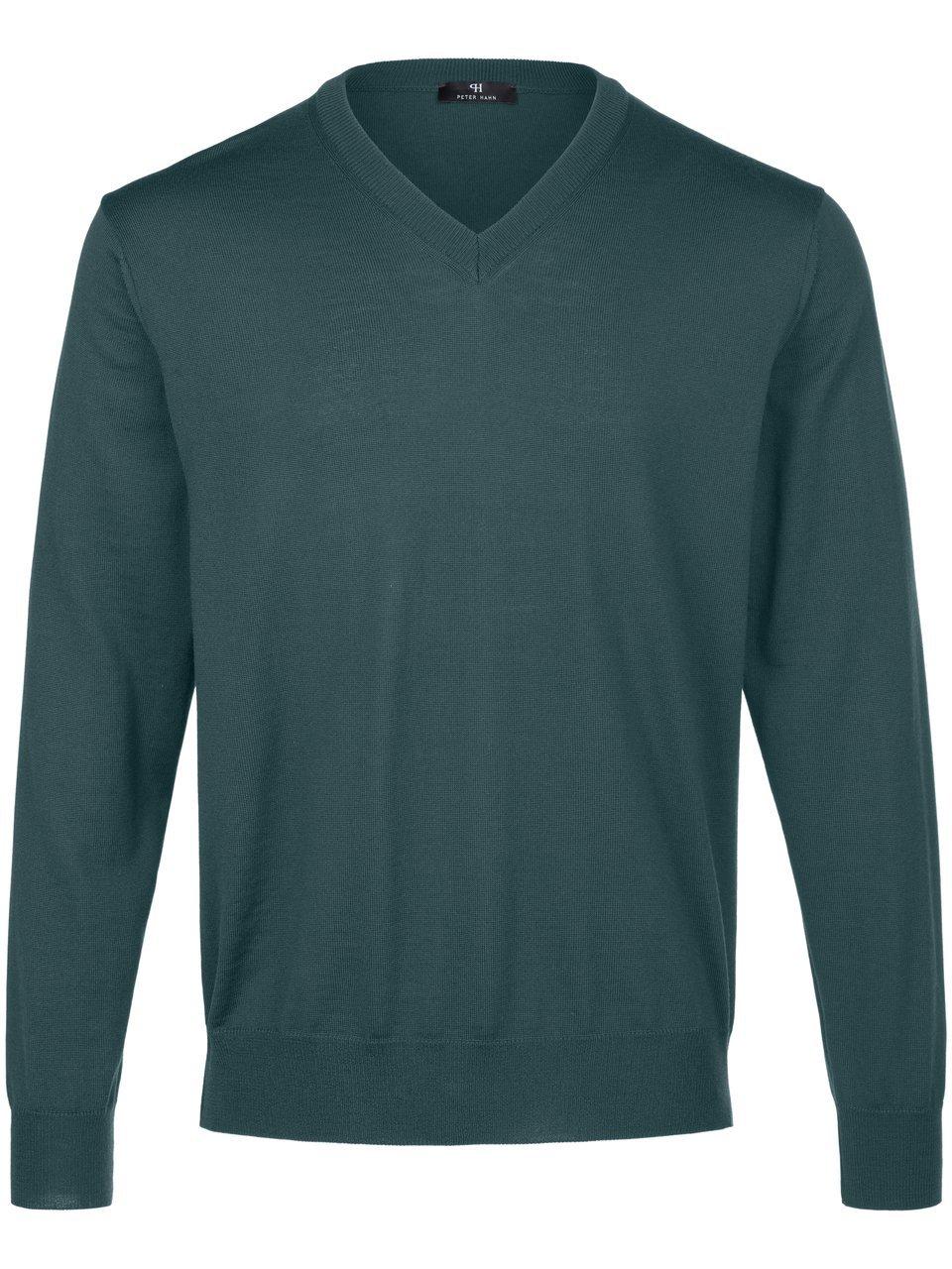 V-Pullover Peter Hahn türkis günstig online kaufen