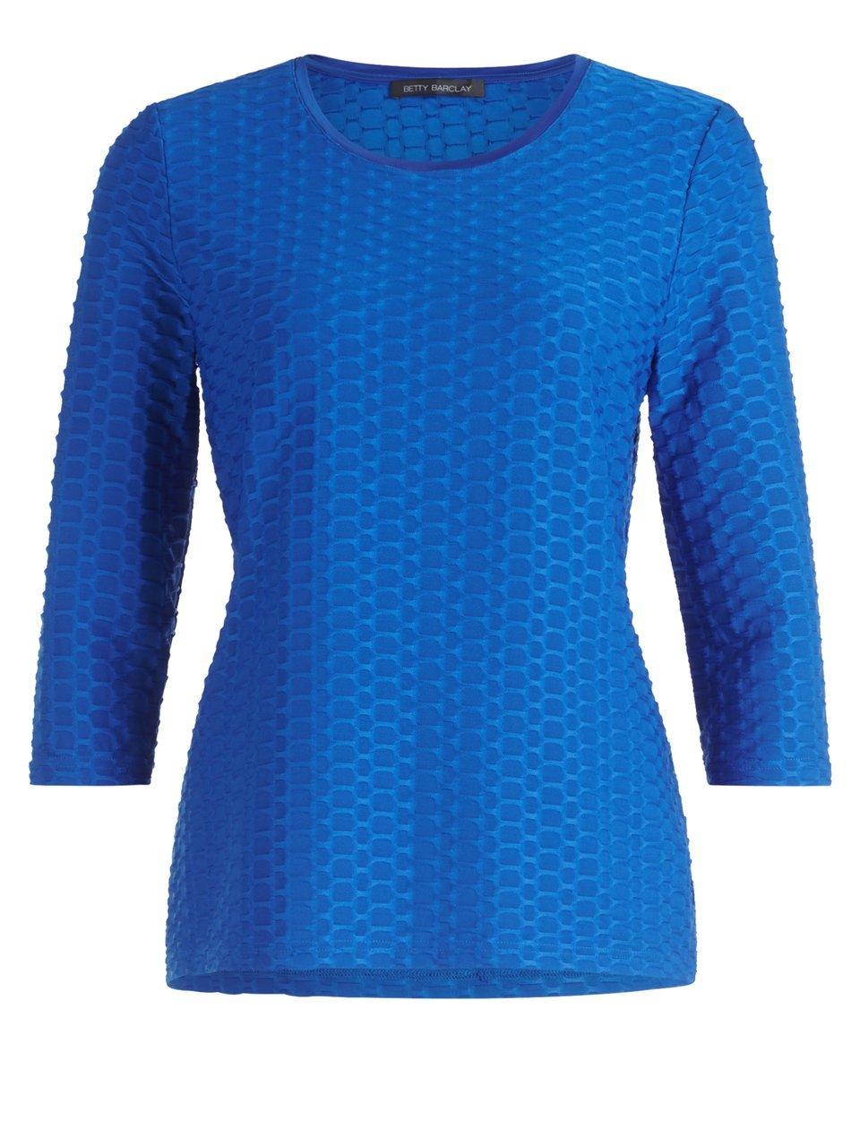 Shirt ronde hals Van Betty Barclay blauw