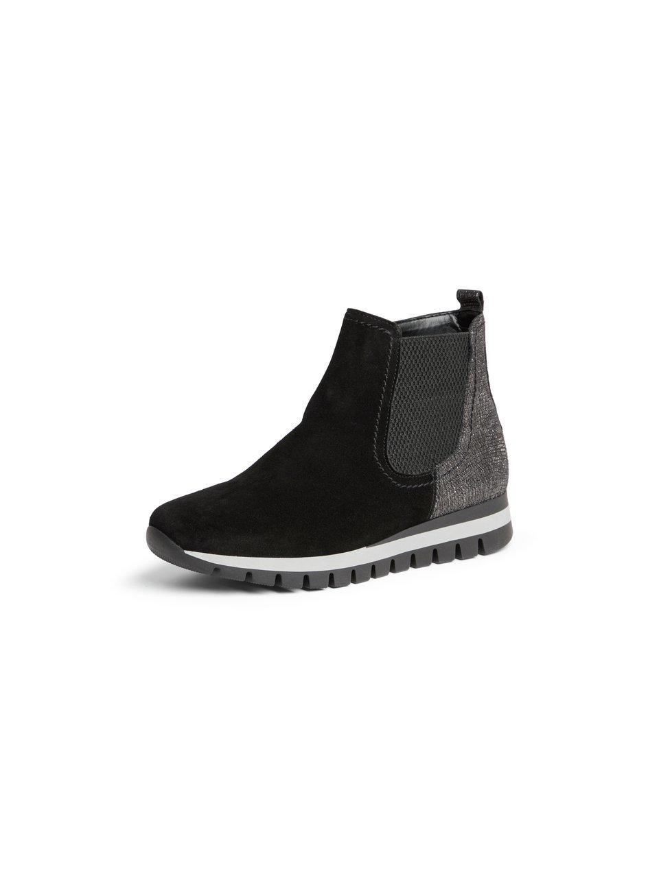 Gabor Comfort - Les bottines à lacets en cuir velours de veau