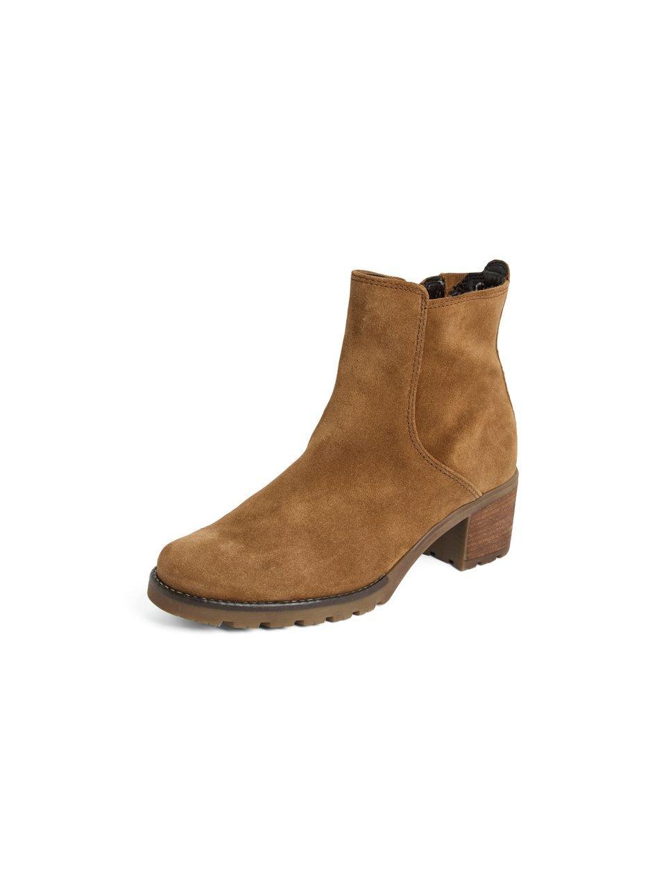 Gabor 800.1 Enkellaarsjes - Enkelboots met rits - Dames - Cognac - Maat 41