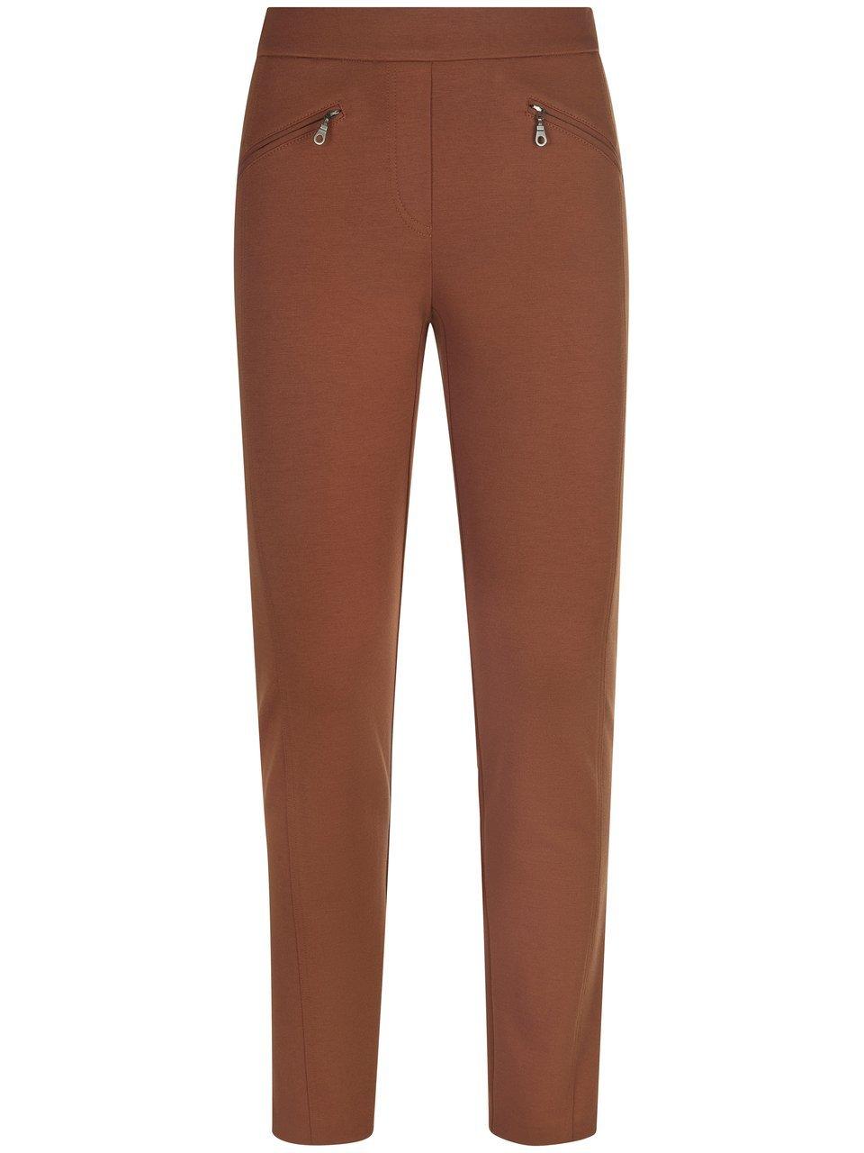 Knöchellange Jersey-Schlupfhose Passform Sylvia Peter Hahn braun günstig online kaufen