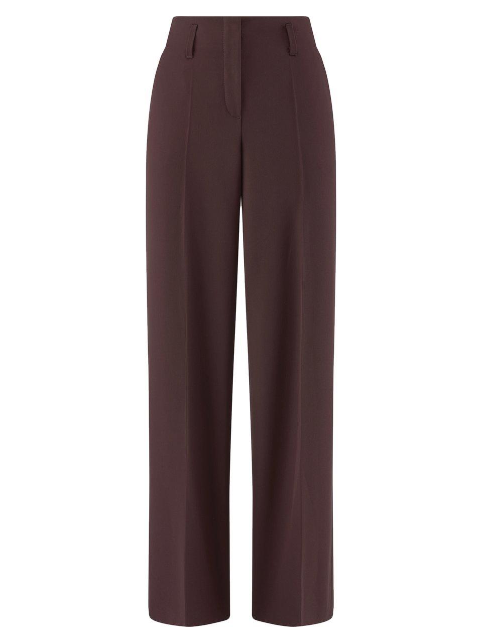 Peter Hahn Wide Fit-broek pasvorm Cornelia Van  bruin