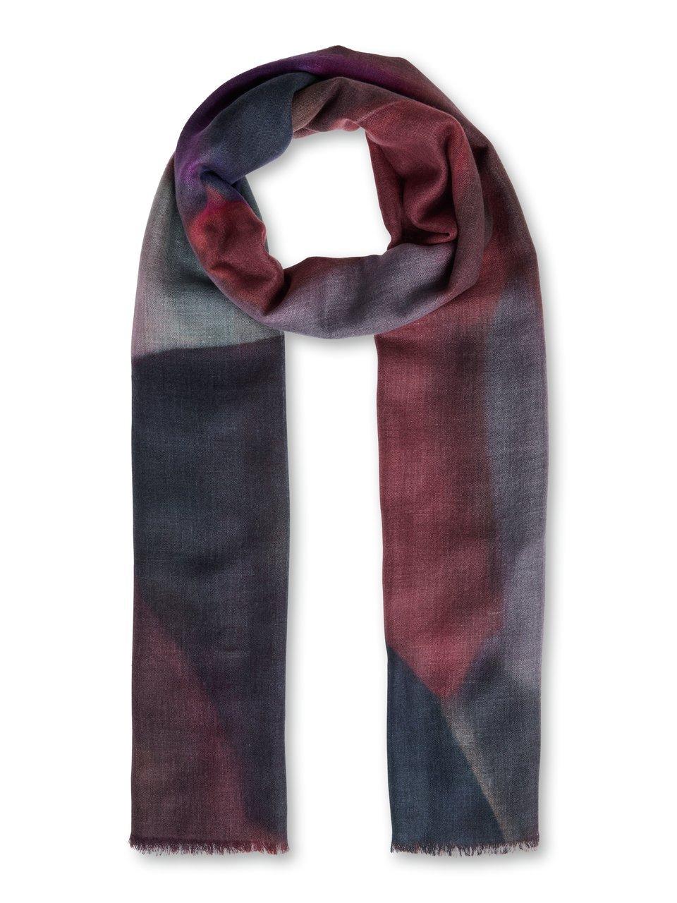 Sjaal Van Peter Hahn Cashmere rood