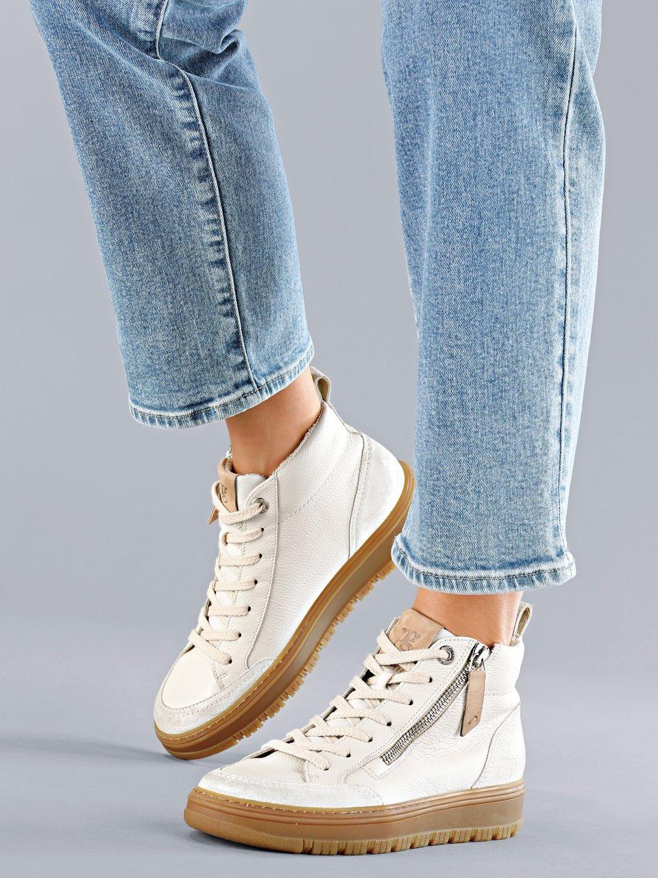 Paul Green - Les sneakers montants en cuir nappa de vachette