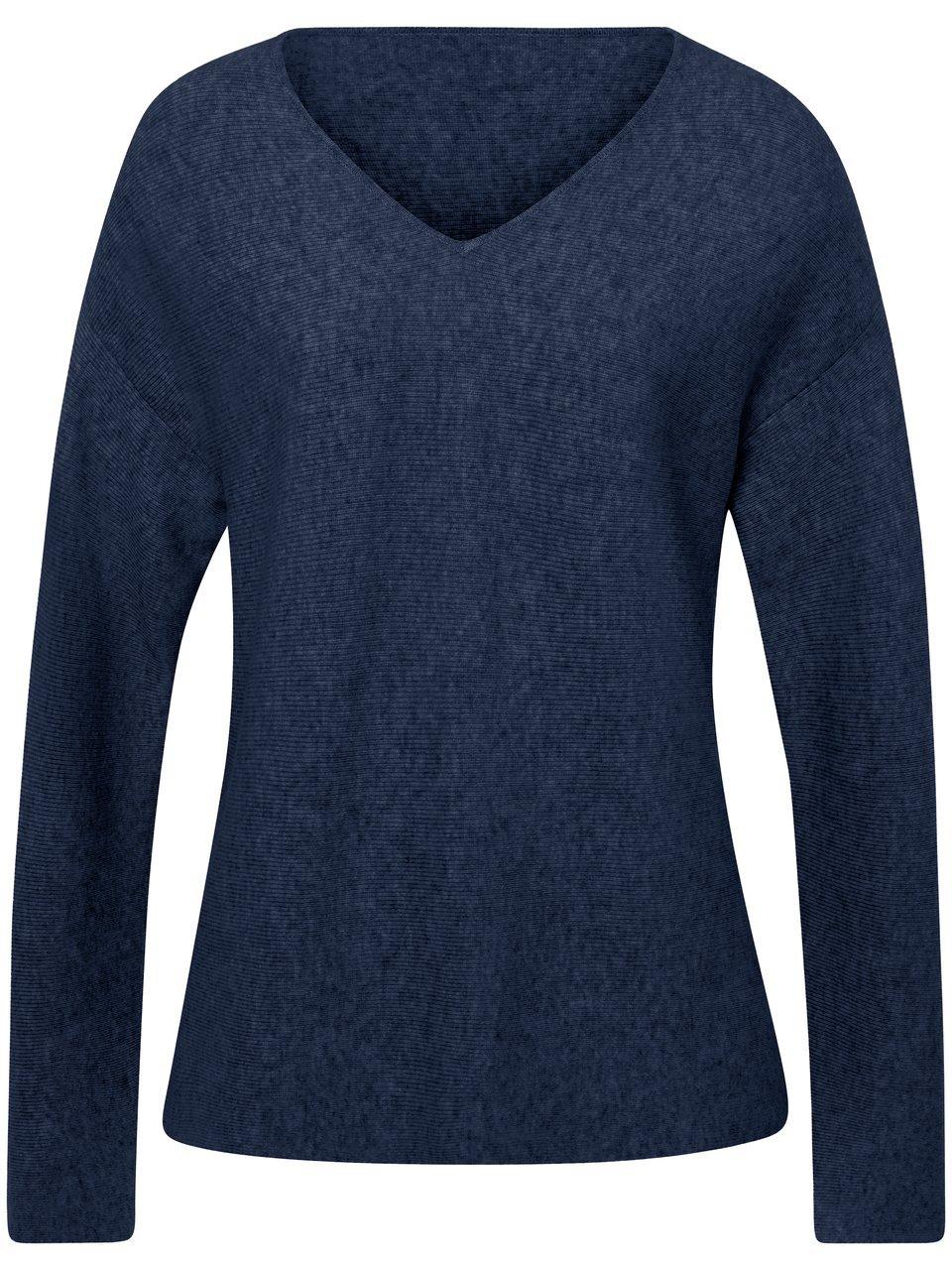 V-Pullover Fadenmeister Berlin blau günstig online kaufen