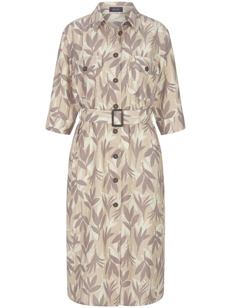 Hemdblusen-Kleid BASLER beige günstig online kaufen