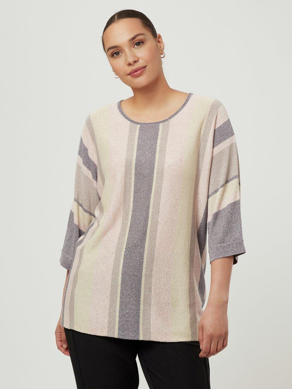 Anna Aura - Rundhals-Pullover mit 3/4-Kimo­noarm