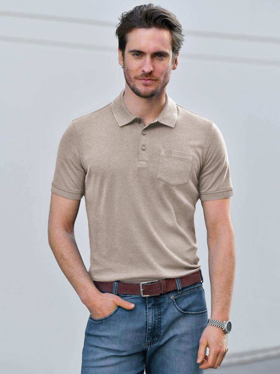 Bugatti - Poloshirt met korte mouwen en borstzak