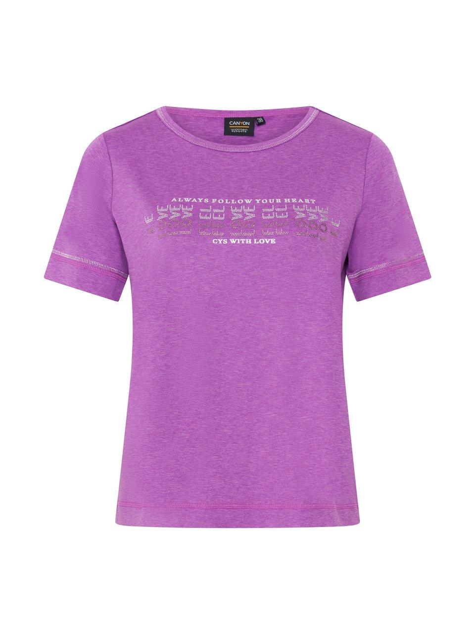 Rundhals-Shirt Canyon pink